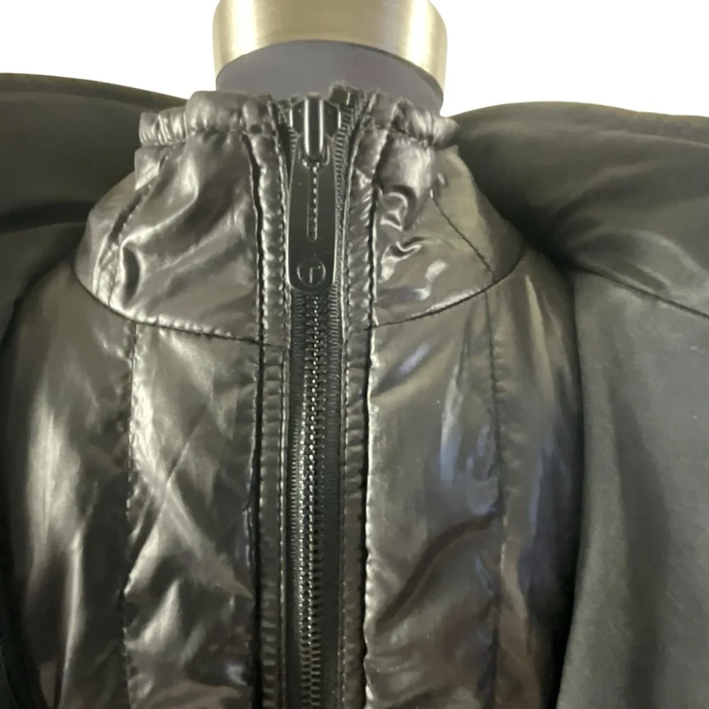 TUMI T TECH‎ Commuter Waterproof Hooded Men Plus Size Two Layer  Black Coat